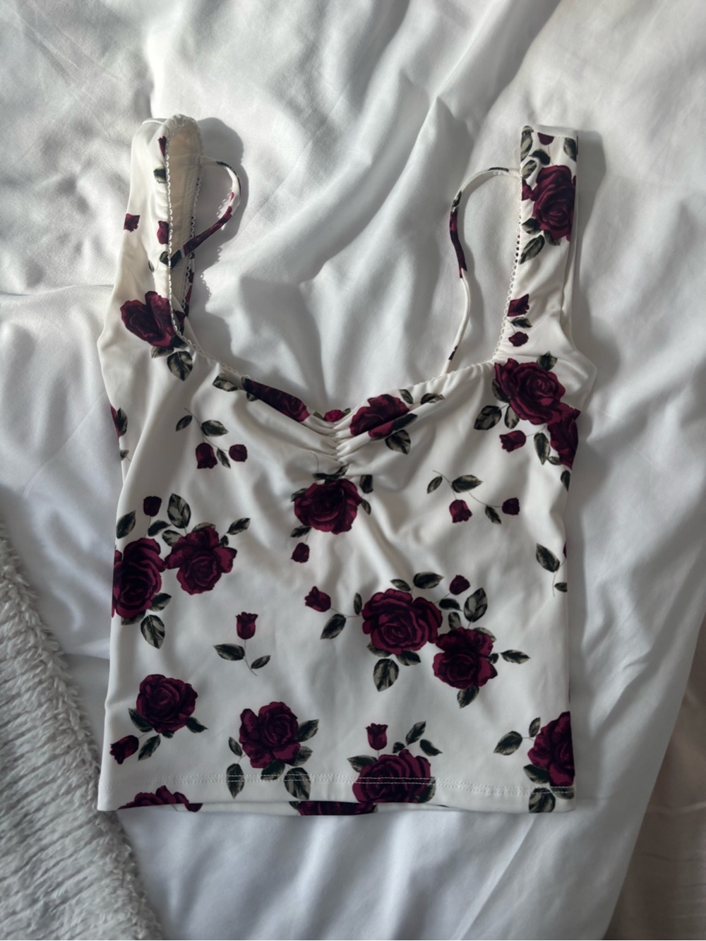 Garage open back tie top